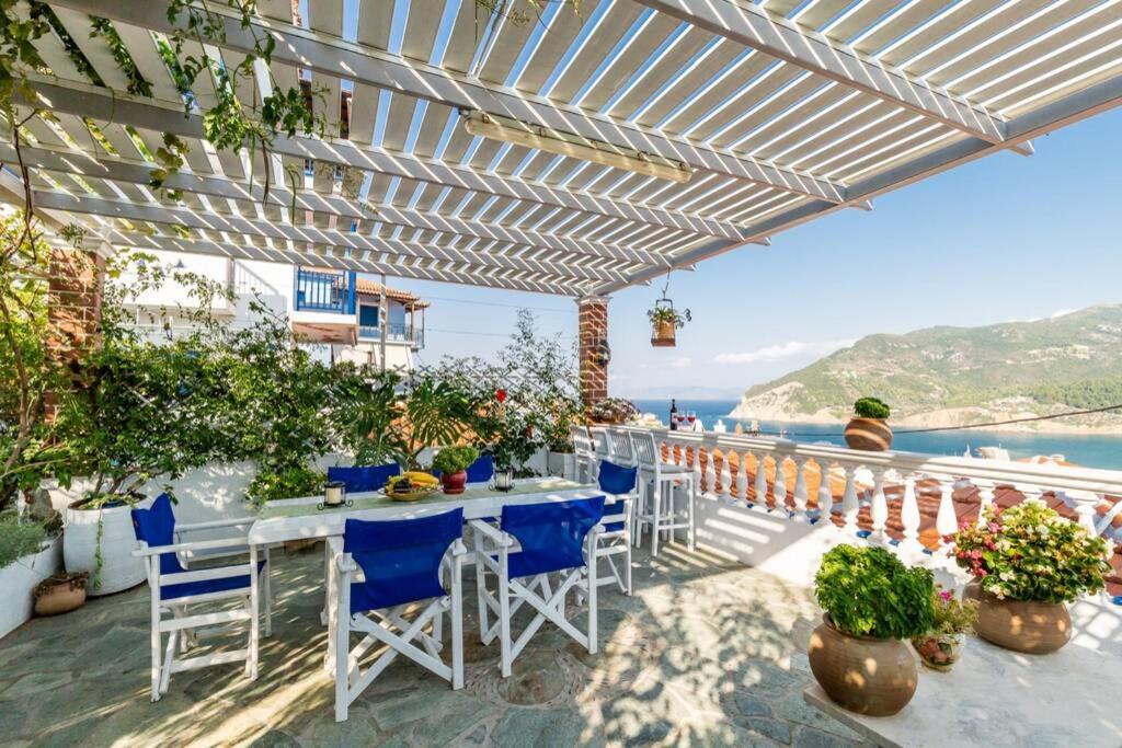 Blue Heaven Villa , Skopelos Chora Greece Panormos  Eksteriør bilde