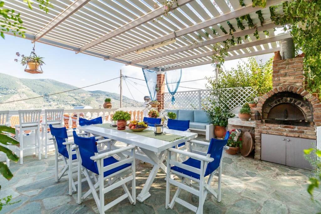 Blue Heaven Villa , Skopelos Chora Greece Panormos  Eksteriør bilde