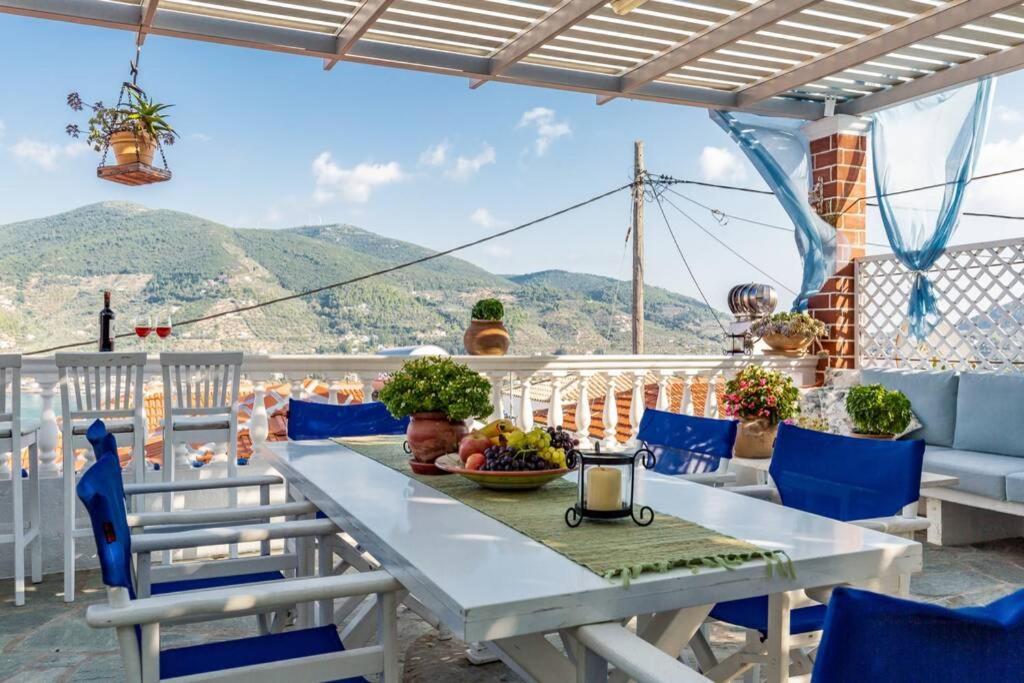 Blue Heaven Villa , Skopelos Chora Greece Panormos  Eksteriør bilde